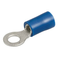 Blue Ring Terminal 4mm - 10 Pack