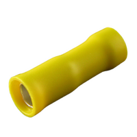 Yellow Female Bullet Terminal - 10 Pack