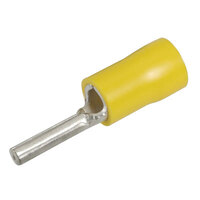 Yellow Pin Terminal - 10 Pack