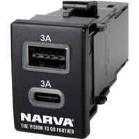 Narva 63421BL USB-C O.E. Style Izuzu/Mazda Switch