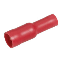 Red Female Bullet Terminal - 100 Pack