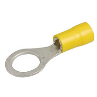 Yellow Ring Terminal 10mm - 100 Pack