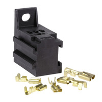 Voltech 4 &amp; 5 Pin Micro Relay Base 6.3mm Terminals